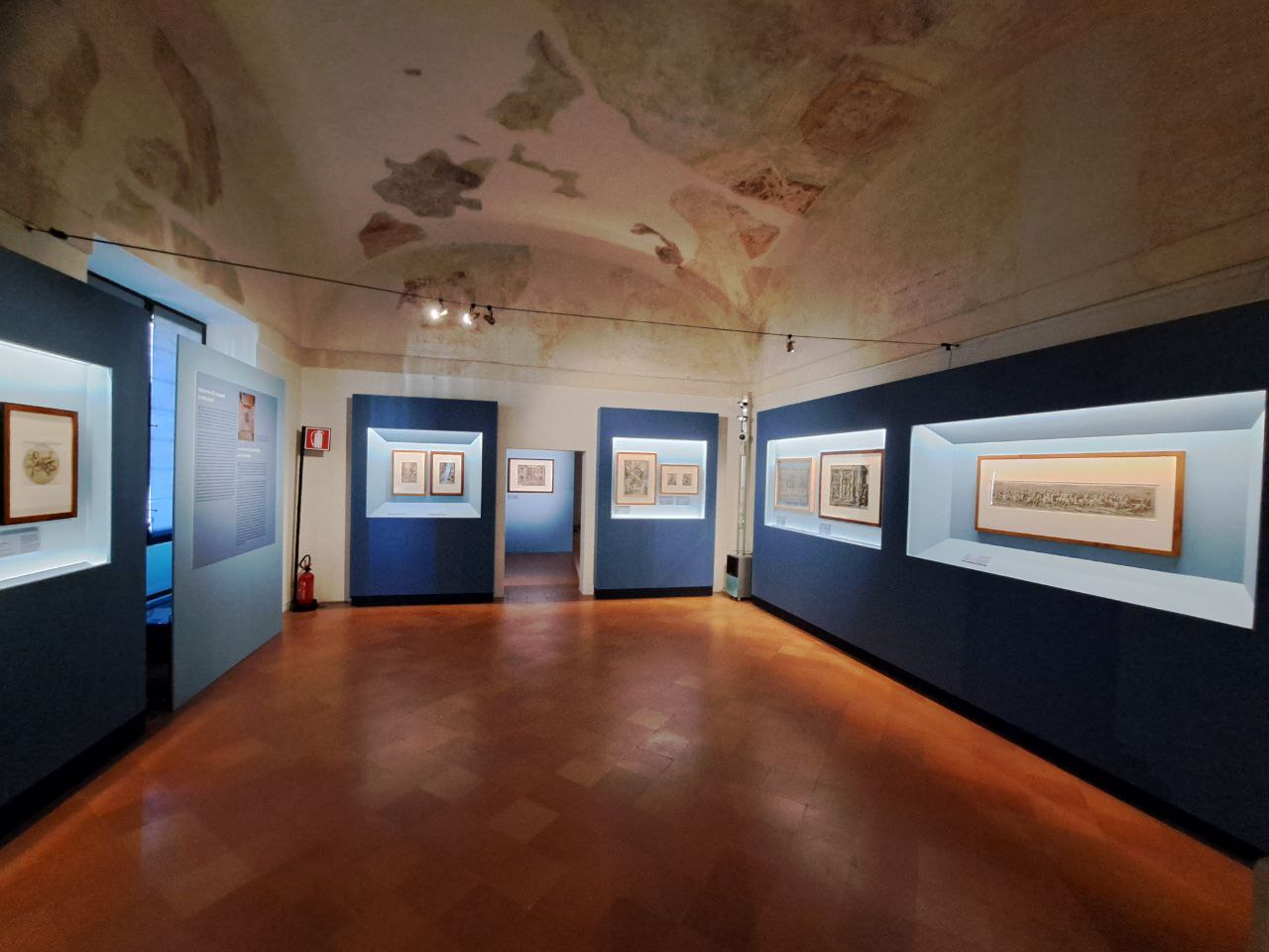 allestimenti a Palazzo Ducale della mostra Diana Scultori, "intagliatrice rara" - Un'artista tra Mantova e Roma nel Cinquecento