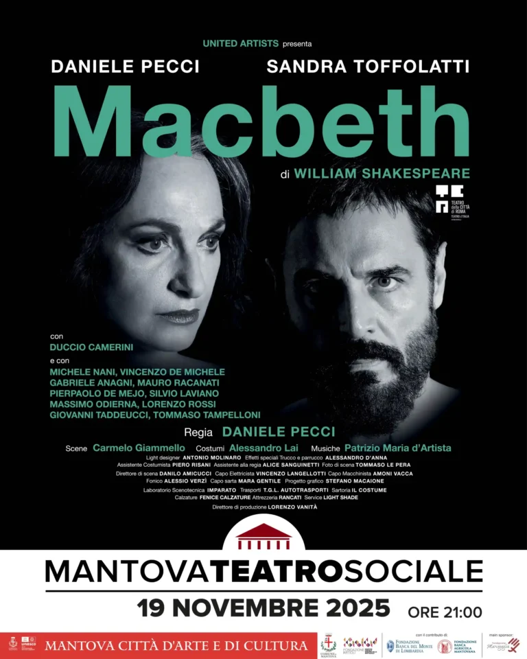 Macbeth al Teatro Sociale di Mantova locandina