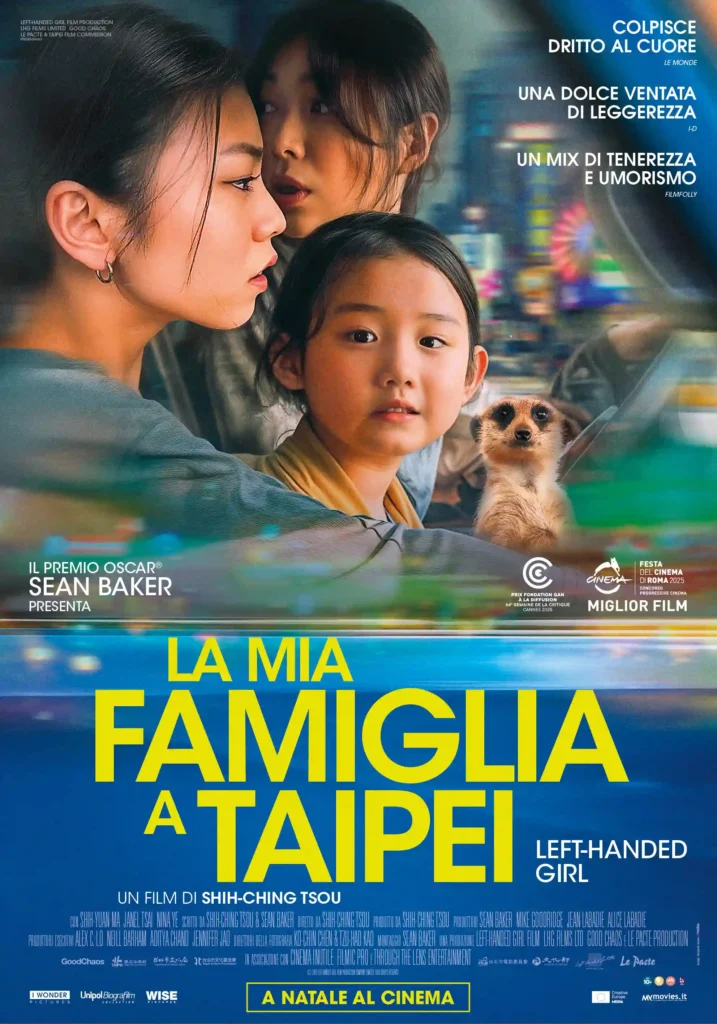 il poster del film La mia famiglia a Taipei, regia di Shih-Ching Tsou