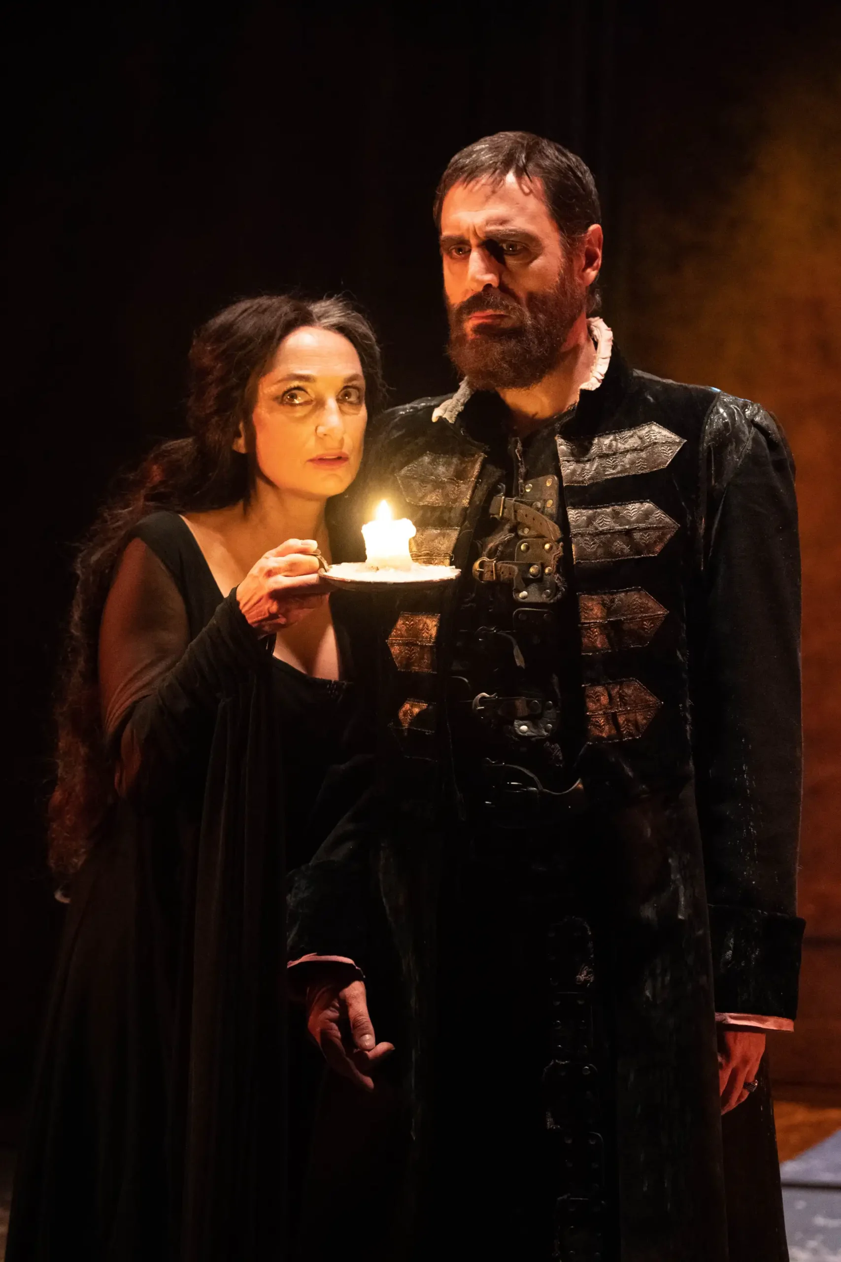 una scena dal Macbeth al Teatro Sociale di Mantova, produzione United Artists