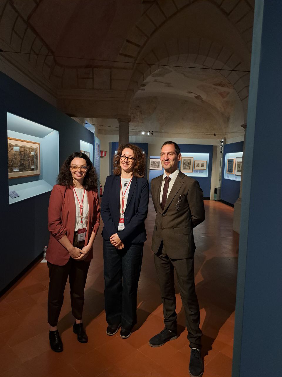 Silvia Merigo, Giulia Marocchi, Stefano L'Occaso. Foto di Giuseppe Fraccalvieri