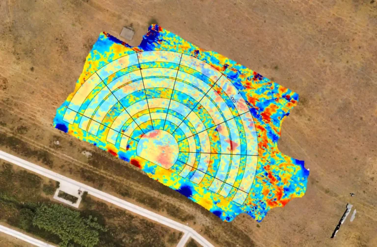 un'immagine della collina a supporto dell'ipotesi sulla localizzazione del teatro di Herakleia