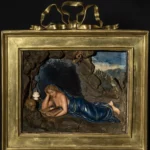 La mostra alle Gallerie degli Uffizi Cera una volta. Sculture dalle collezioni medicee, per far rivivere un ambito creativo perduto, dalla storia antichissima Ceroplasta attivo in Toscana, prima metà del XVII secolo Santa Maria Maddalena che legge 1610-1620 circa cera policroma su vetro dipinto, legno, fibre vegetali, carta, avorio 16, 2 x 20 cm Firenze, Gallerie degli Uffizi, Palazzo Pitti, Tesoro dei Granduchi