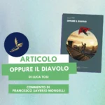 la copertina del romanzo di Luca Tosi, Oppure il diavolo, pubblicato da TerraRossa Edizioni (2025) nella collana Sperimentali