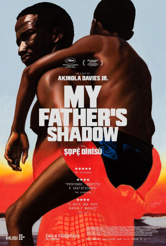il poster del film My Father’s Shadow, regia di Akinola Davies Jr.