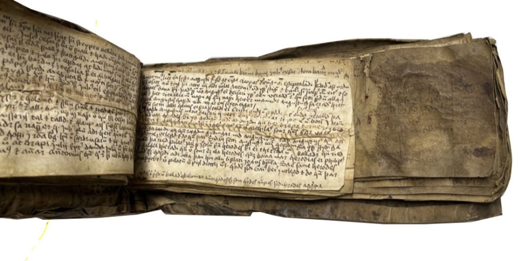 “I follow Latin traces from Icelandic manuscripts, but the Latin written material in Iceland has been forgotten. Previous research has focused mostly on texts in Old Norse in Icelandic manuscripts,” said PhD research fellow Tom Lorenz. Photo Credits: Tom Lorenz