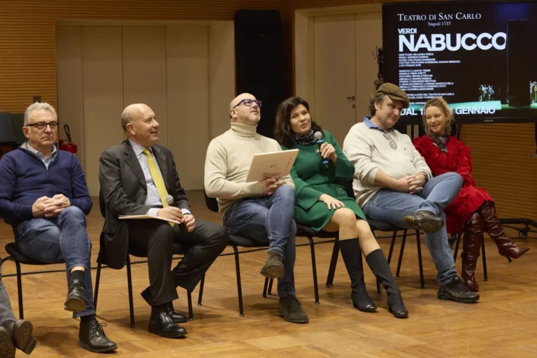 Stagione d’Opera 2025/26: Nabucco di Giuseppe Verdi in scena al Teatro di San Carlo presentazione del Nabucco di Giuseppe Verdi in scena al Teatro di San Carlo per la Stagione d'Opera 2025/26