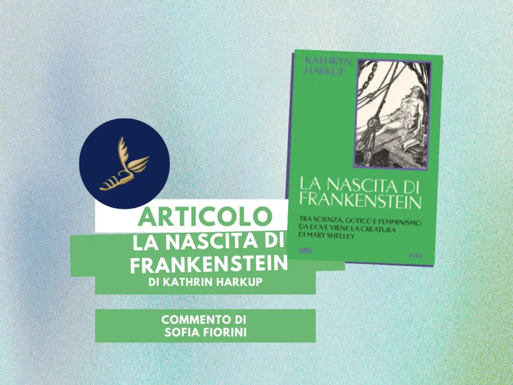 la copertina del saggio di Kathrin Harkup, La nascita di Frankenstein, edito da UTET (2025)