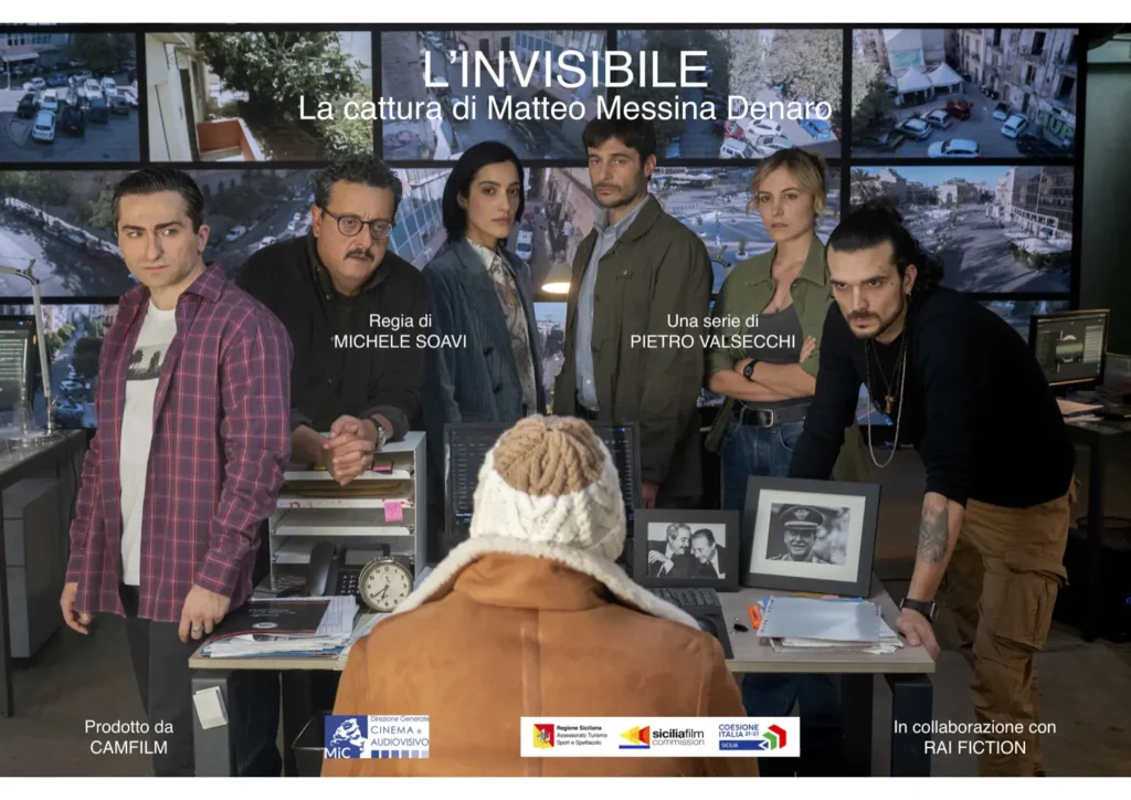 il manifesto per la serie TV L’invisibile - La cattura di Matteo Messina Denaro