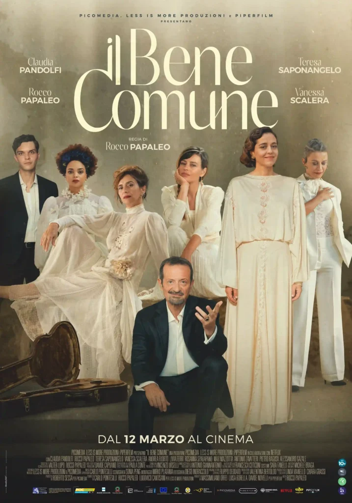 il manifesto per Il Bene Comune, film di e con Rocco Papaleo