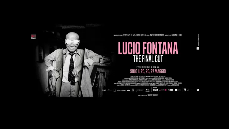 Lucio Fontana, The Final Cut, film documentario di Andrea Bettinetti banner per Lucio Fontana, The Final Cut, film documentario di Andrea Bettinetti