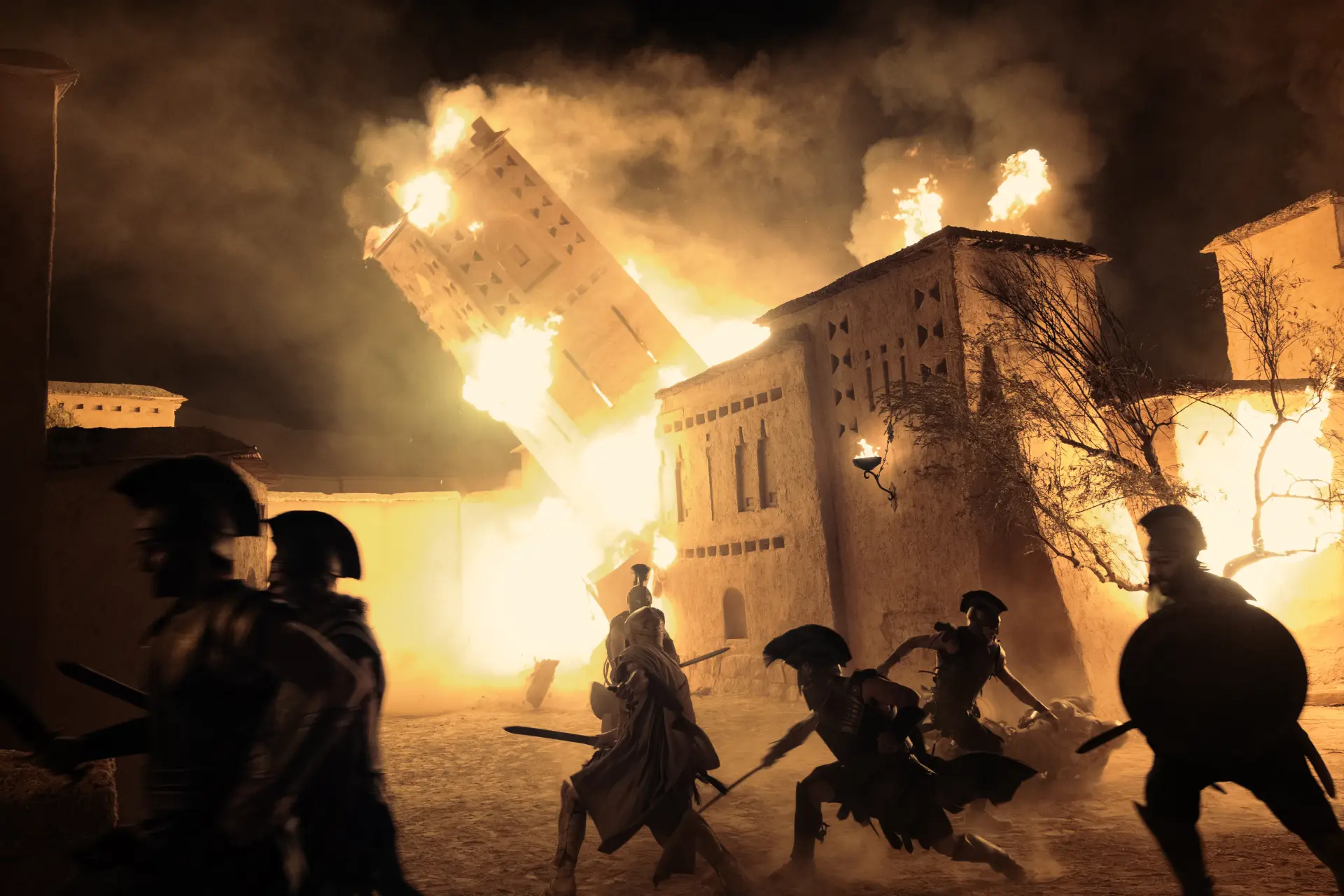 una scena dal film