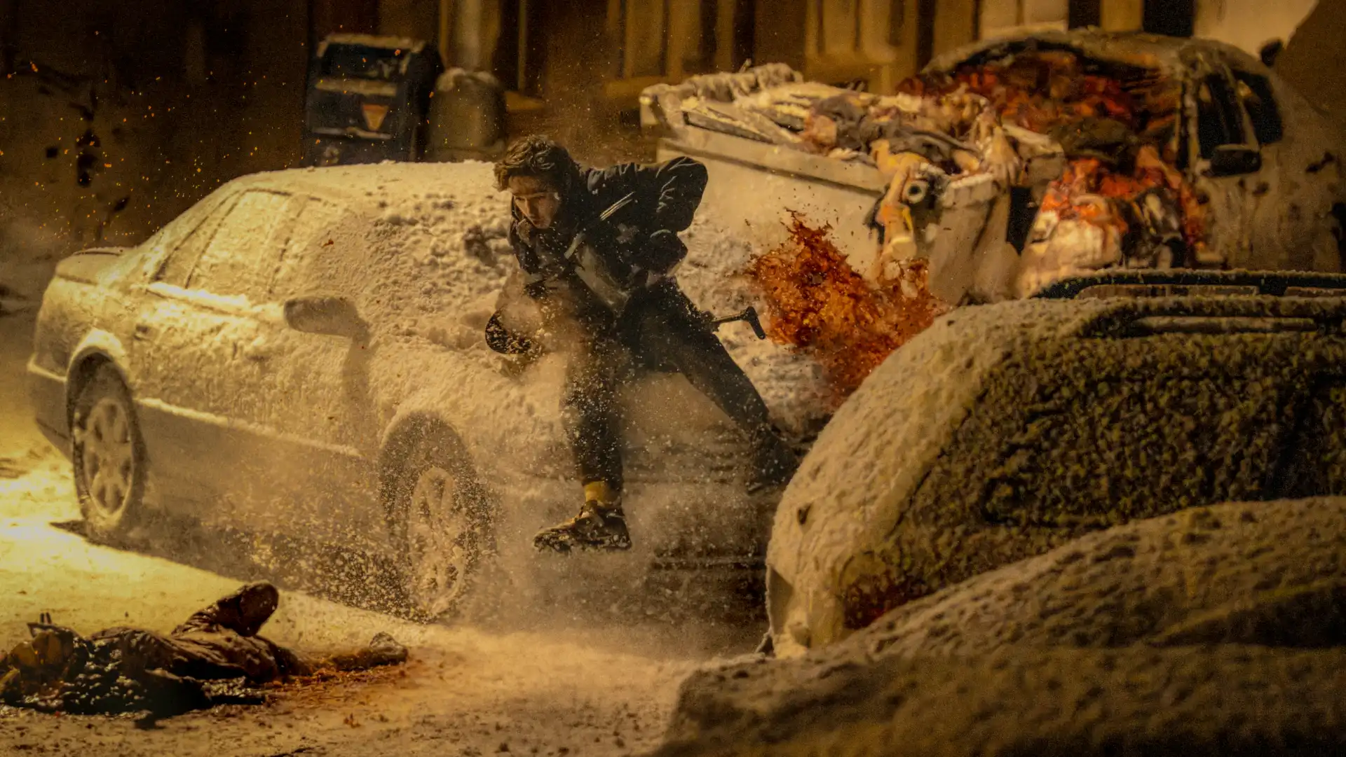 una scena del film