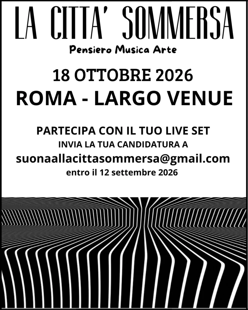 la locandina della call live