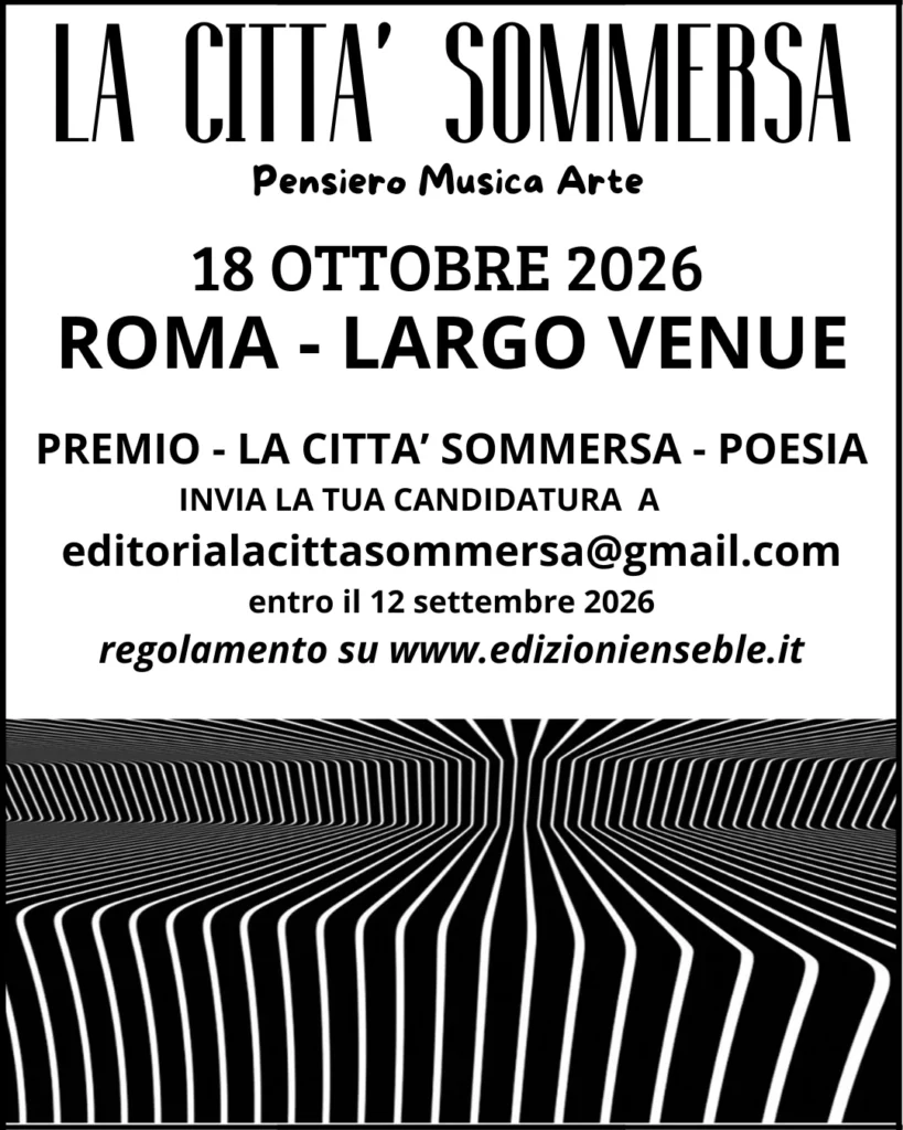 la locandina della call poesia