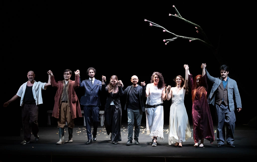 una scena da Una promessa infranta, opera di Federico Gardella, a Spoleto, durante la 80ª Stagione Lirica Sperimentale