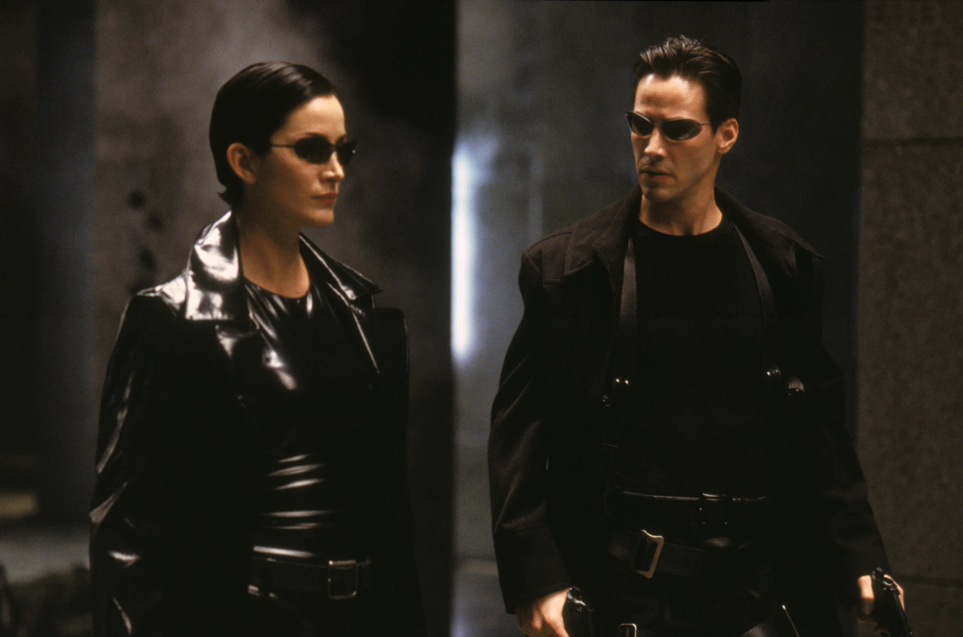 una scena dal film Matrix