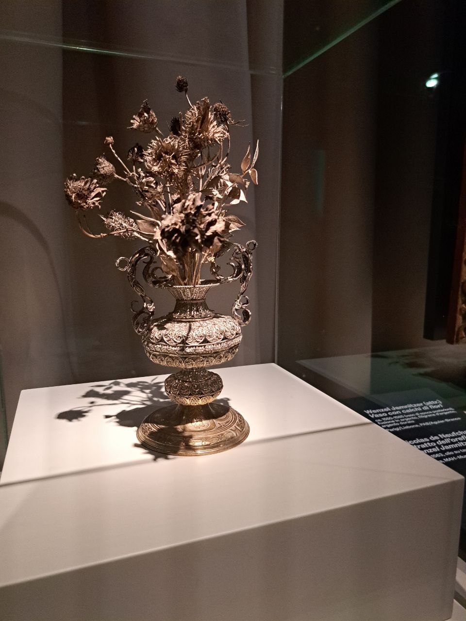 allestimenti dalla mostra a Palazzo Te, Inventare la natura. Leonardo, Arcimboldo, Caravaggio